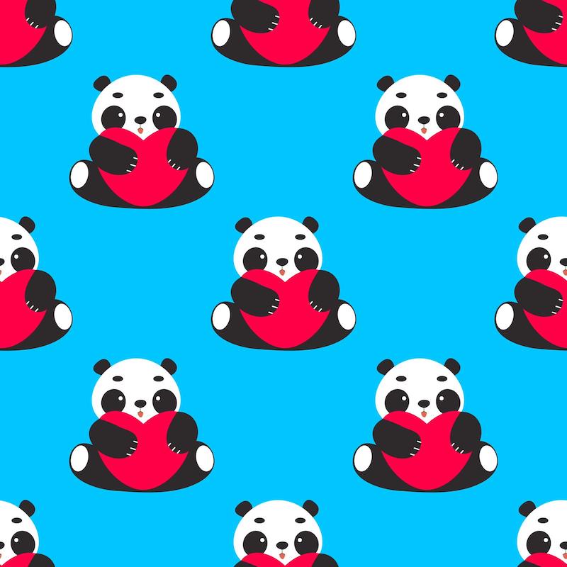 PAWjama - Big Panda Love