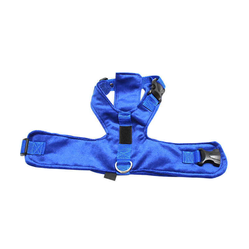 Velvety Dog Harness with Attachment