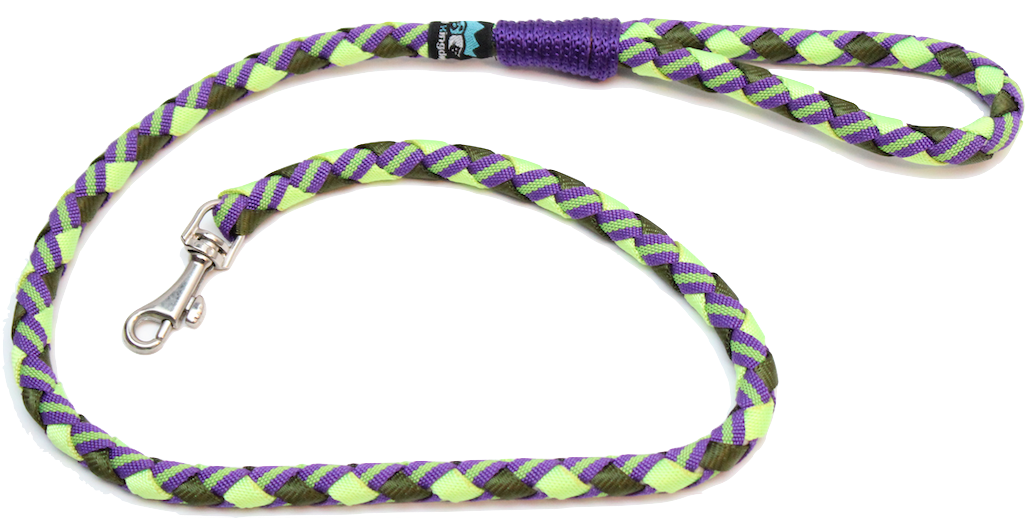 Handwoven leash for small pups