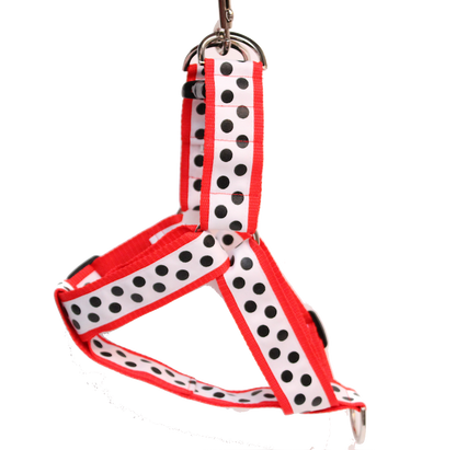 Polka Dots No-pull Harness - 1.5"