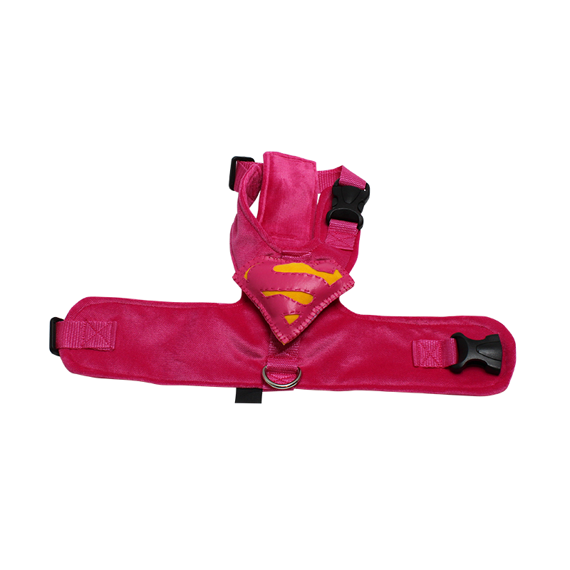 Velvety Dog Harness with Attachment