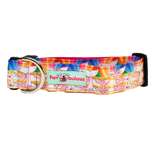 Mermaids & Rainbows Sport Collar 1.5"