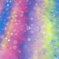 Pastel Rainbow - PAWJama with Pink Trim/Sleeves
