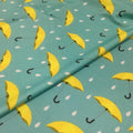 April Showers - PAWJama with Yellow Trim/Sleeves