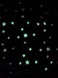 Glowing Stars Fleece Hoodie with Pompom