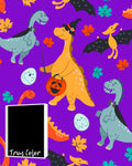 Happy Dino-O-Ween! - PAWjama with Black Neck & Trim/Sleeves