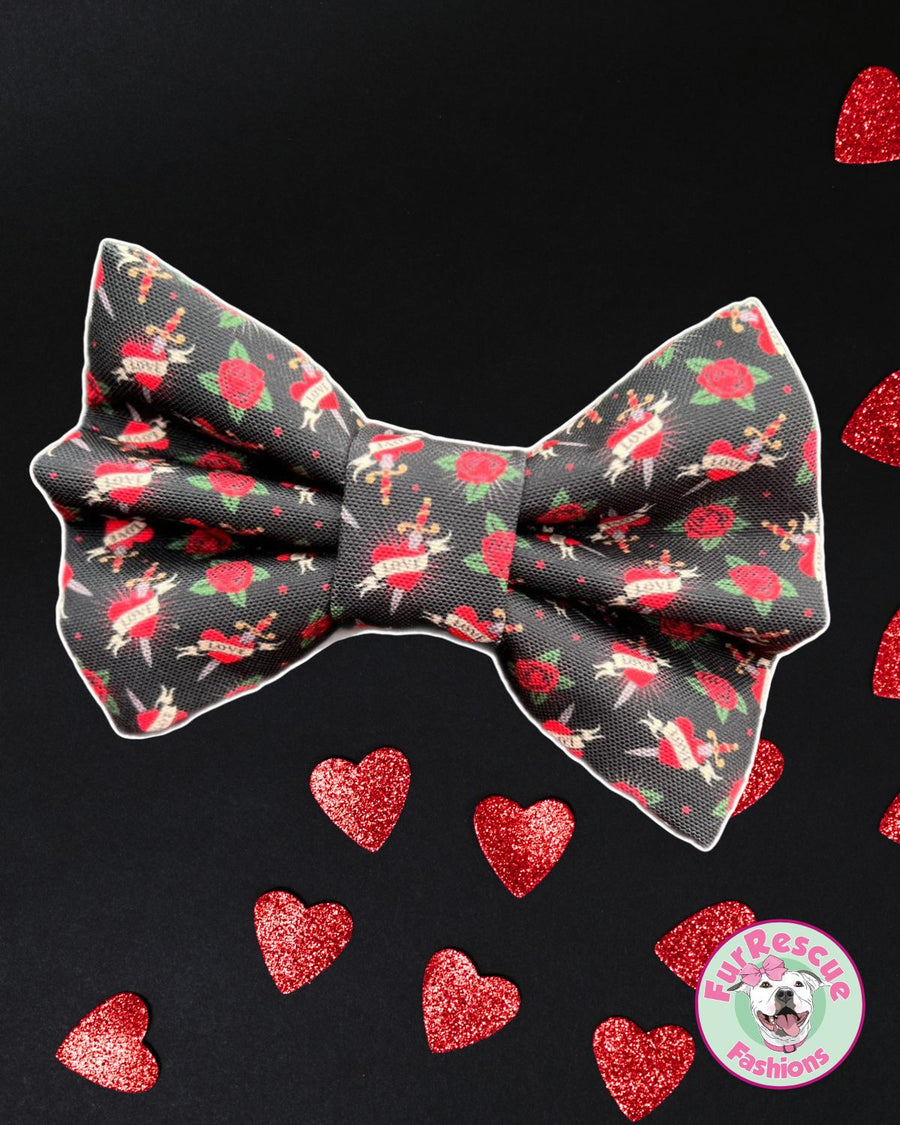 Ruff Love Recycled Bow Tie / Head Bows