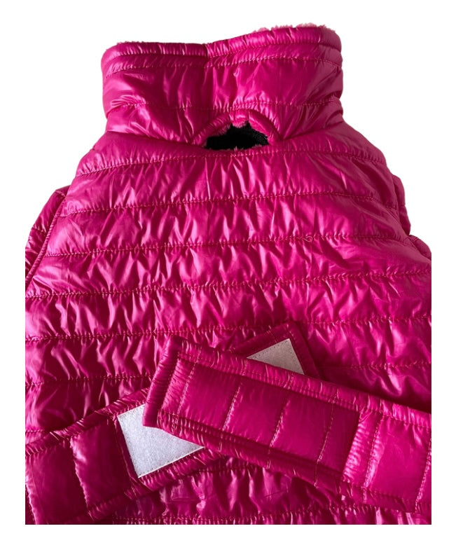 Wool Turtleneck Winter Puffer Sleeveless Coat