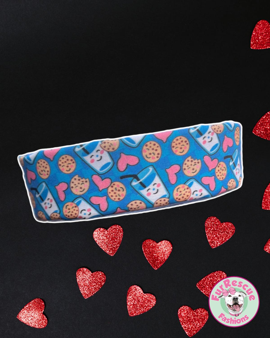Cookies for Cupid Fabric Collar 1.5”