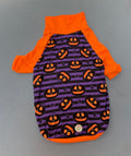 Pumpkins & Stripes - PAWjama with Orange Trim/Sleeves