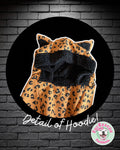 Cheetah Animal Print Hoodie with Ears