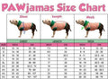 Snowing Piggies - PAWjama with Lime Green Neck & Trim/Sleeves