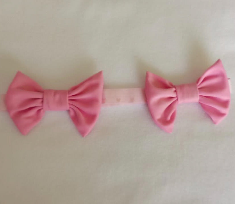 Doggie Double Bow Headband