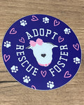Rescue Adopt Foster Stickers