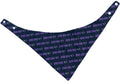 End BSL Awareness Reversible Bandana Black & Tie Dye Purple