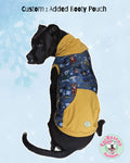 Harry Pupper - PAWjama with option of Mustard, Burgundy, Green or Blue Neck & Trim/Sleeves